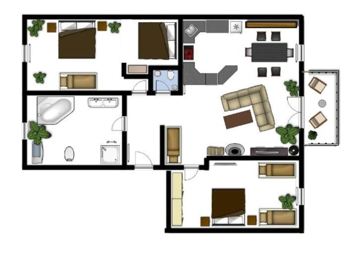 Apartman Bila Hora - Roudna Plzen Bagian luar foto